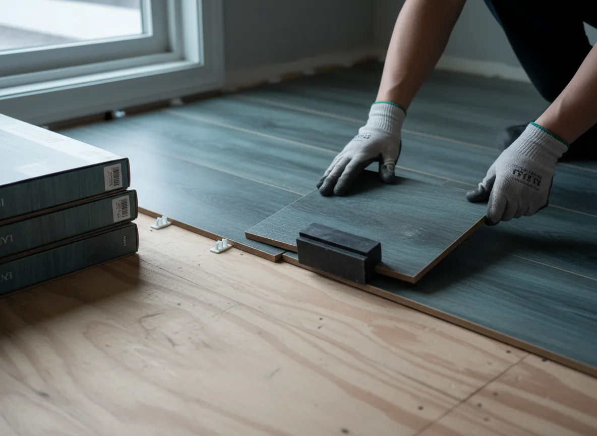 Luxury Vinyl Plank Installation company in Claire City, SD